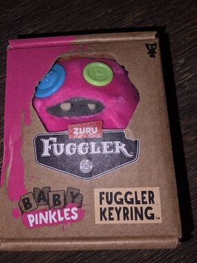 ZURU Fuggler Baby Pinkles Keyring - Hot Pink